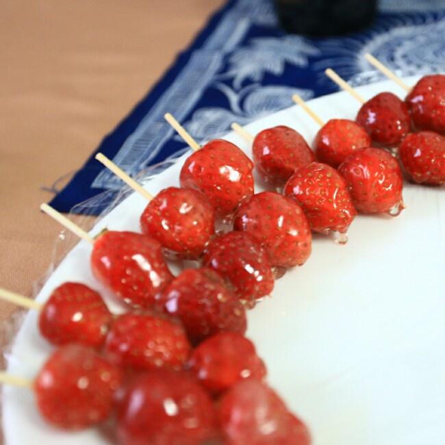 冰糖葫芦之草莓的做法