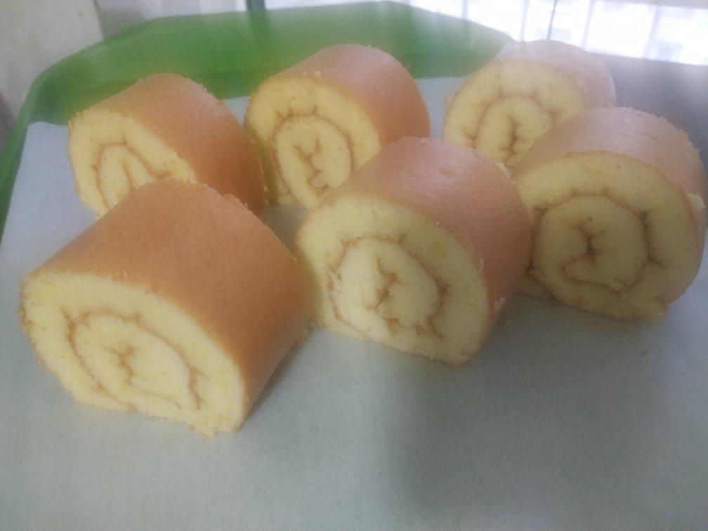 原味蛋糕卷