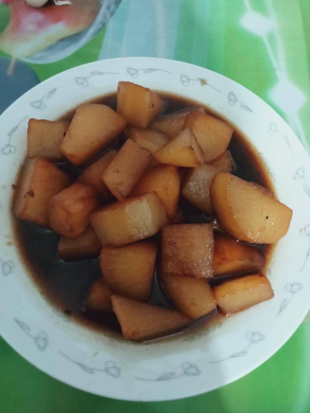 家常红烧萝卜