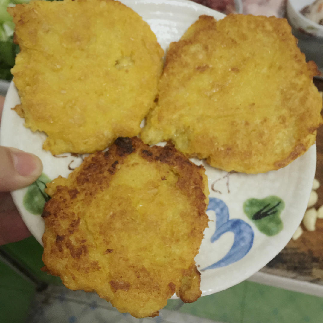 奶香玉米窝头（豆浆机玉米汁剩渣）