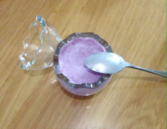 紫薯冻芝士