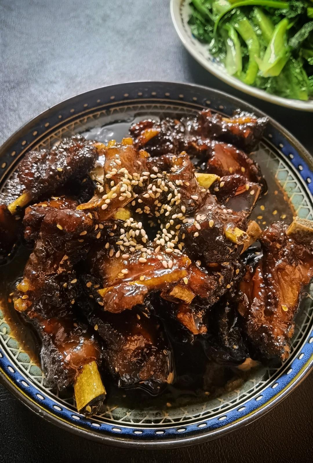 糖醋排骨/糖醋小排（不放油）（12345口诀做出正宗上海本帮）