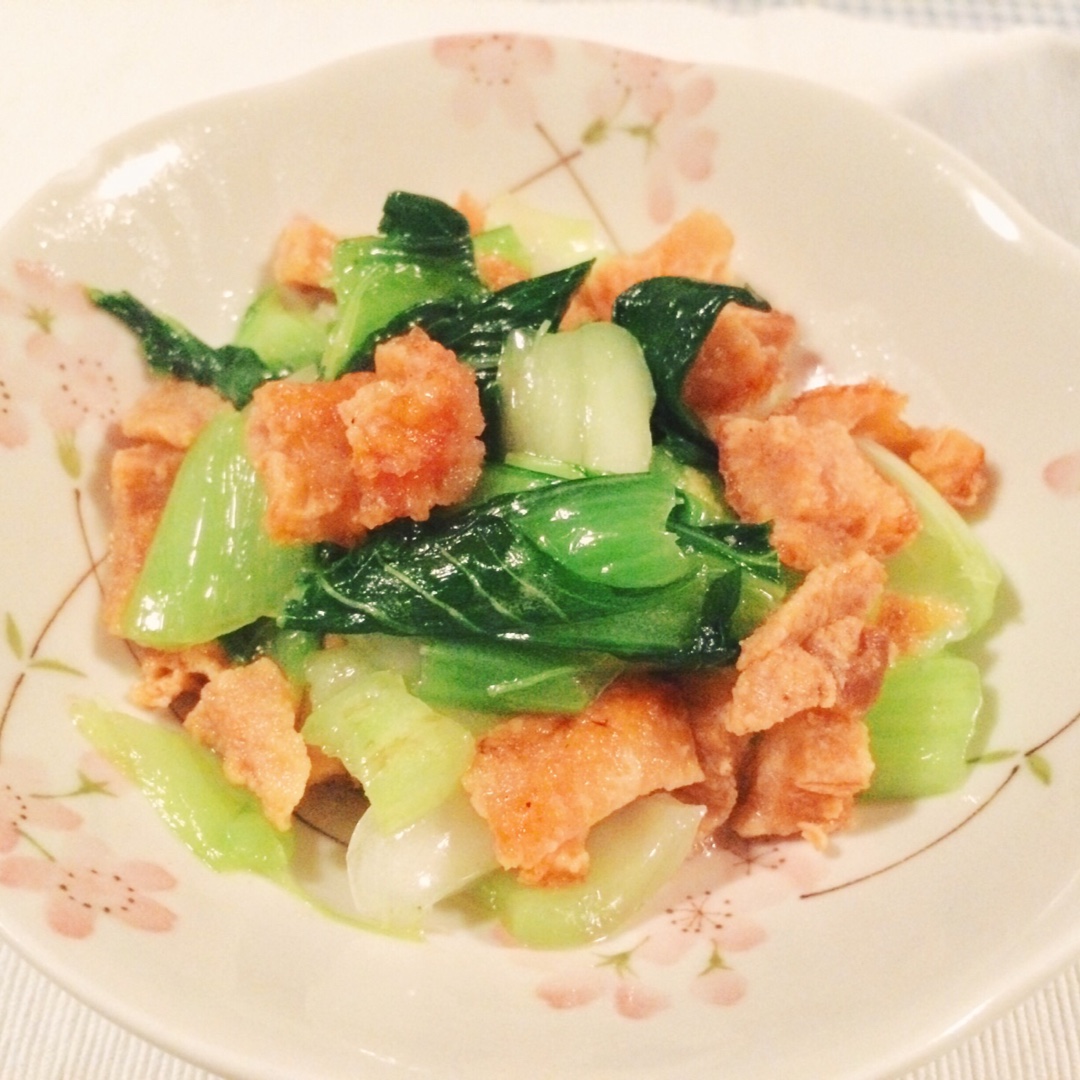 青菜猪油渣