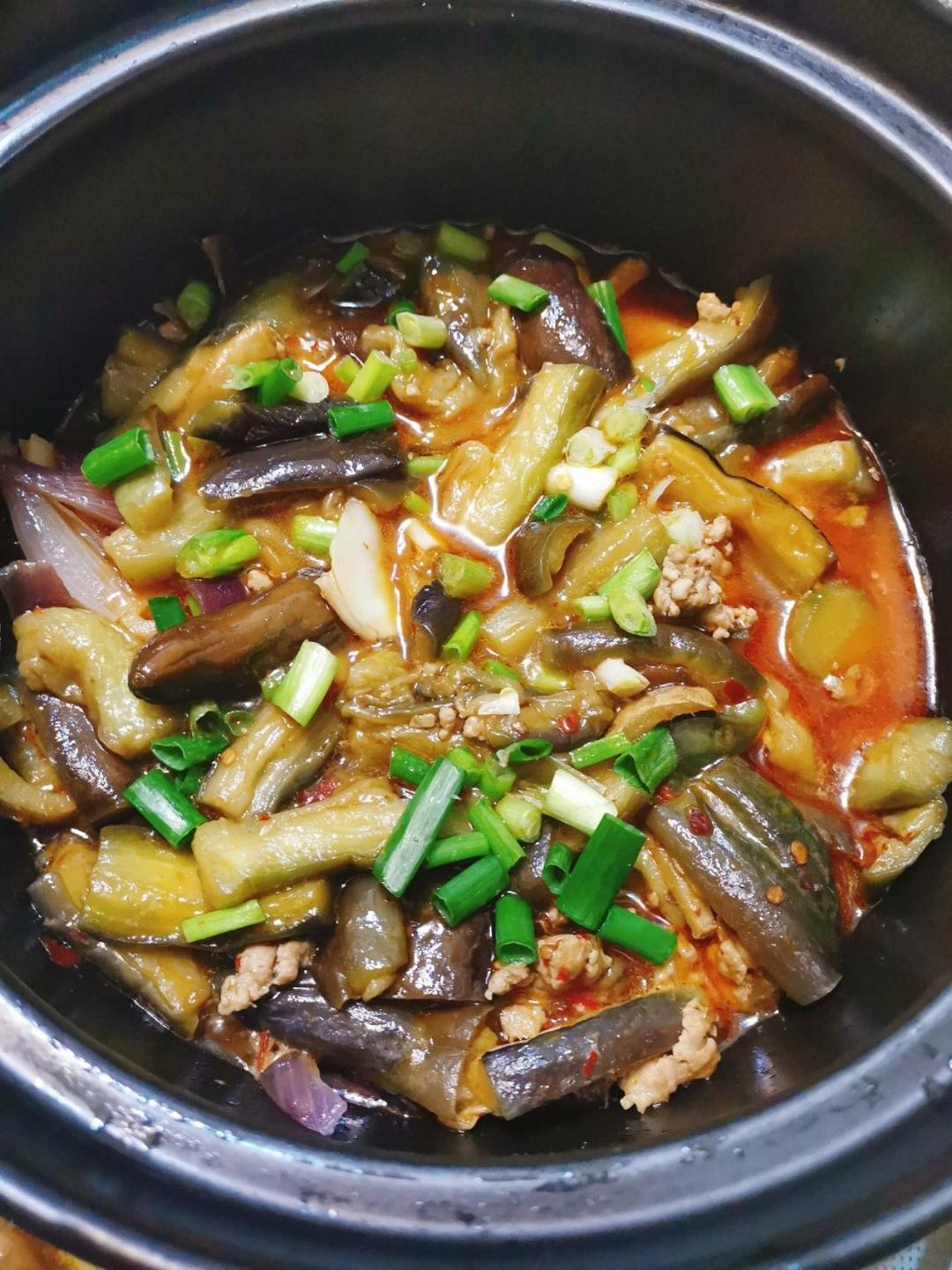 超级下饭菜～砂锅茄子煲