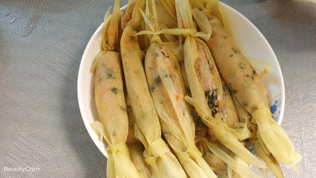 意想不到的美食“玉米叶饭团”