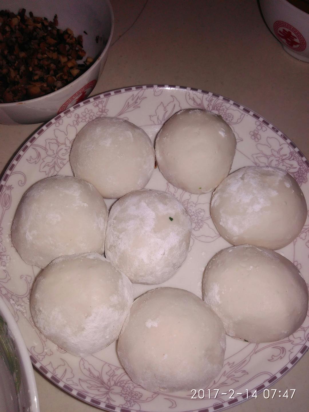自制汤圆(咸汤圆)