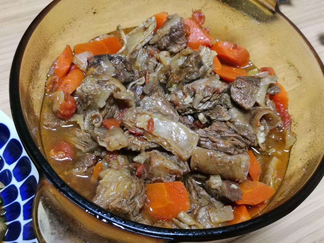 番茄土豆炖牛腩