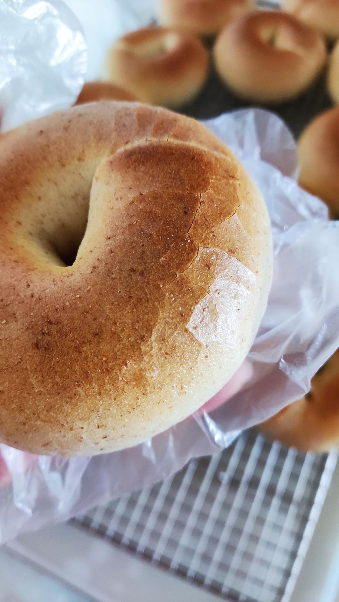 🥯全麦麻辣香肠贝果｜快手易做｜无需手套膜｜无需长时间发酵