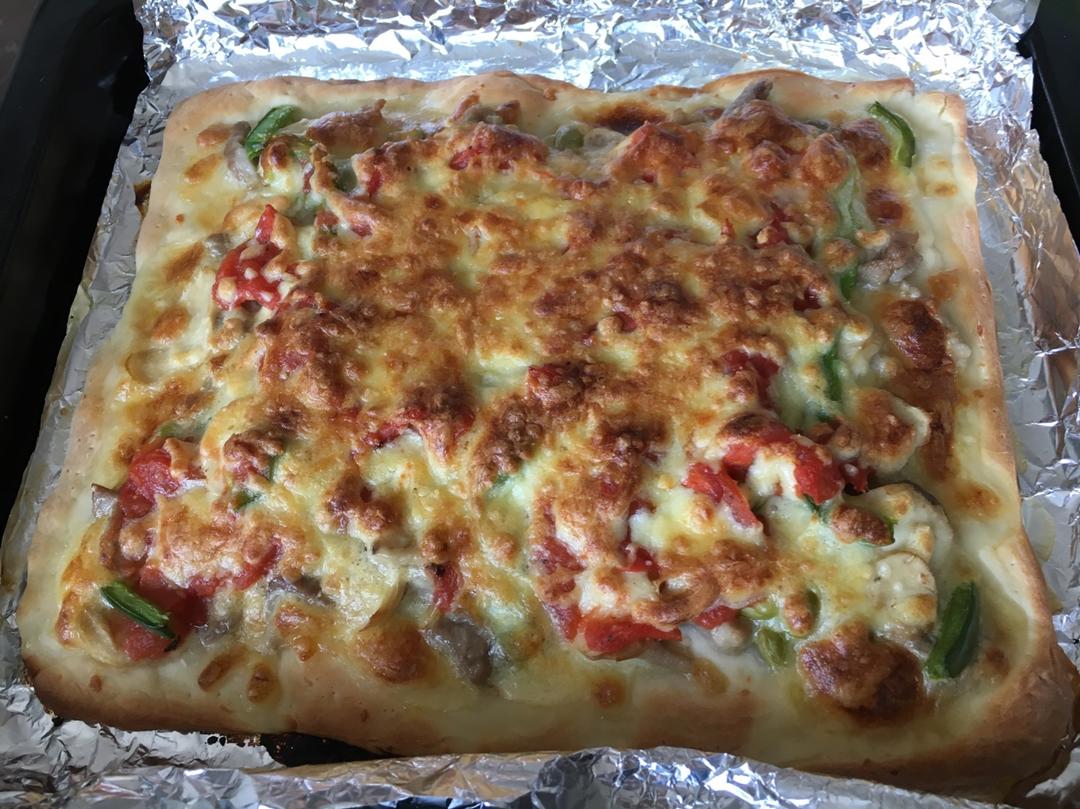 8寸纯手工什锦披萨