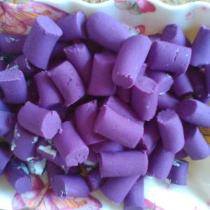 Q弹南瓜，紫薯圆的做法 步骤7