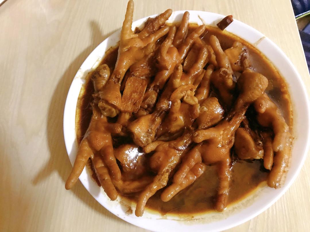 零基础也能做的红烧鸡爪