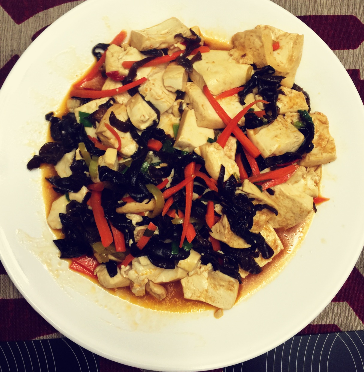 鱼香豆腐