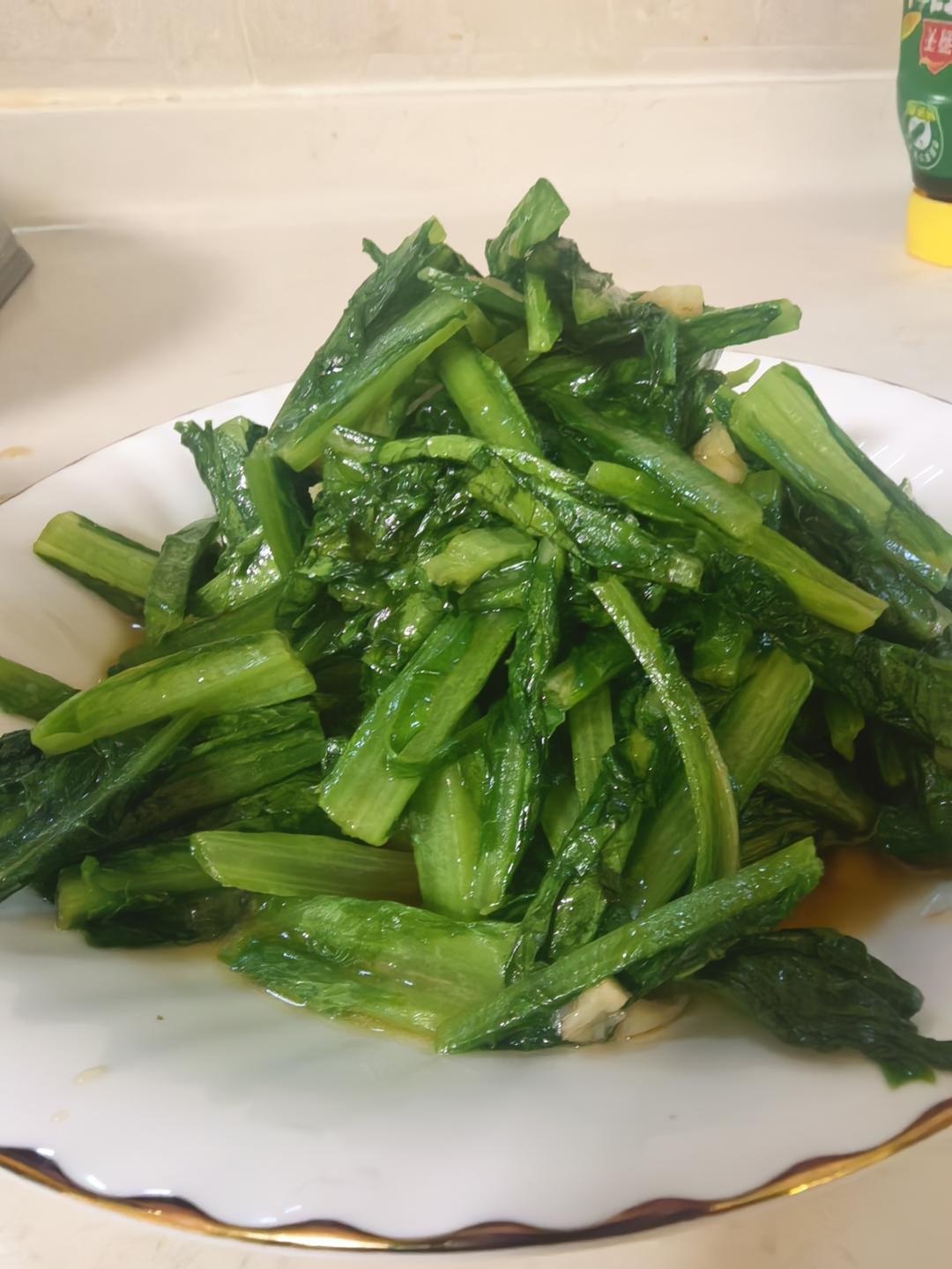 蒜蓉油麦菜（蚝油）