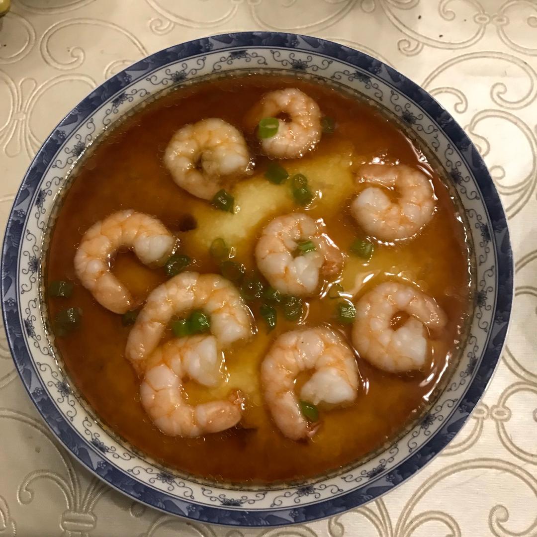 虾仁鸡蛋羹❗️ 超嫩滑鲜美