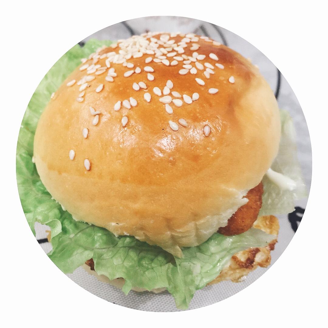 自制营养肉饼汉堡包