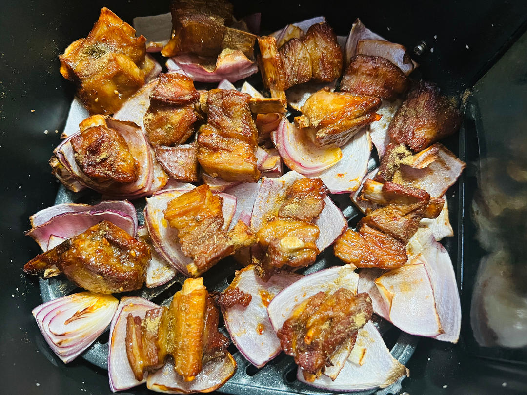 空气炸锅烤羊排