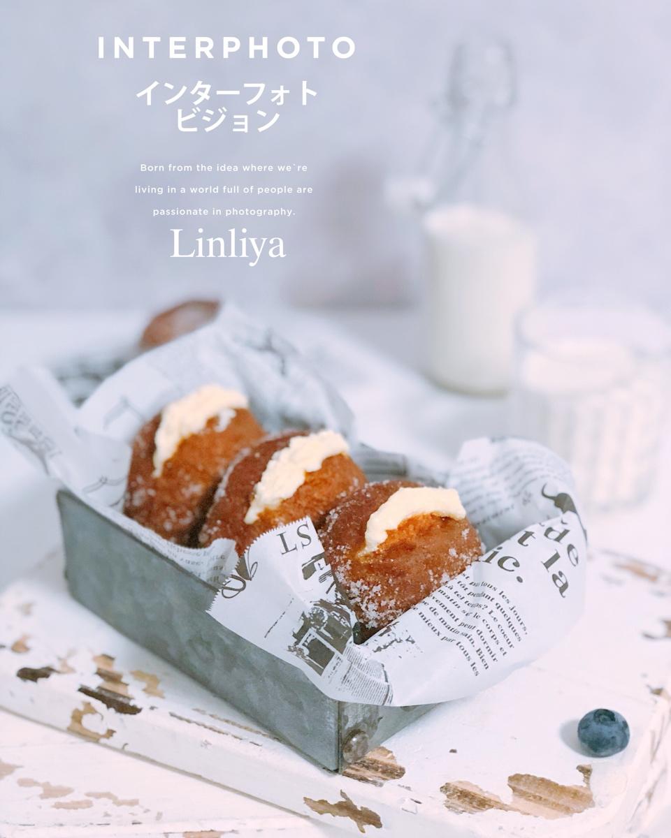 香草卡士达甜甜圈