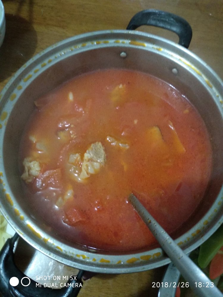 老丁的私房菜-番茄牛腩煲