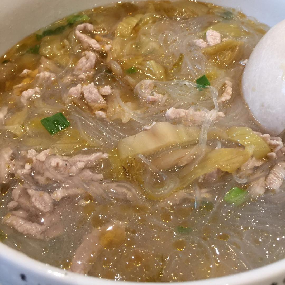 榨菜肉丝汤