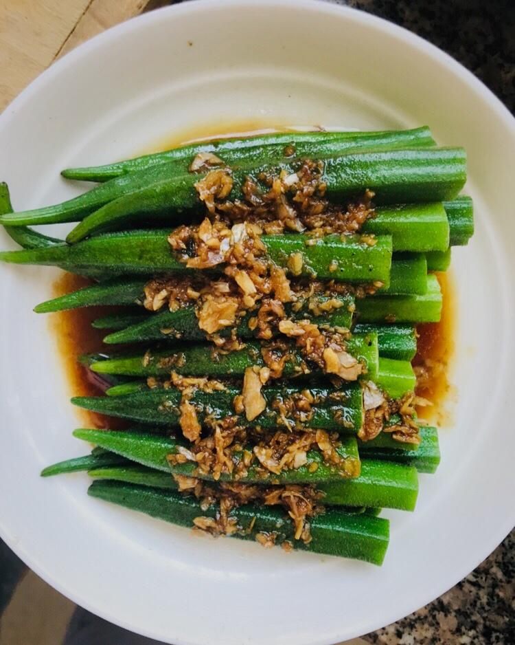 蒜蓉秋葵