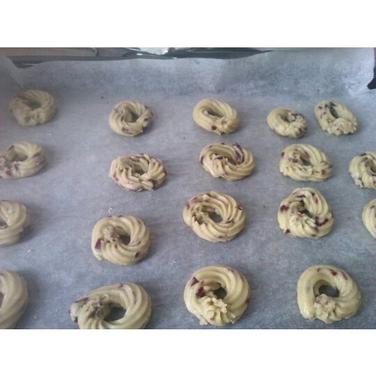 牛奶蔓越莓曲奇