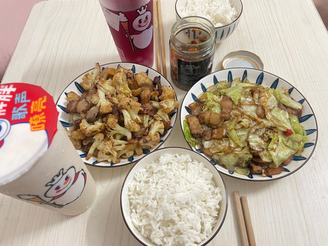 干锅花菜