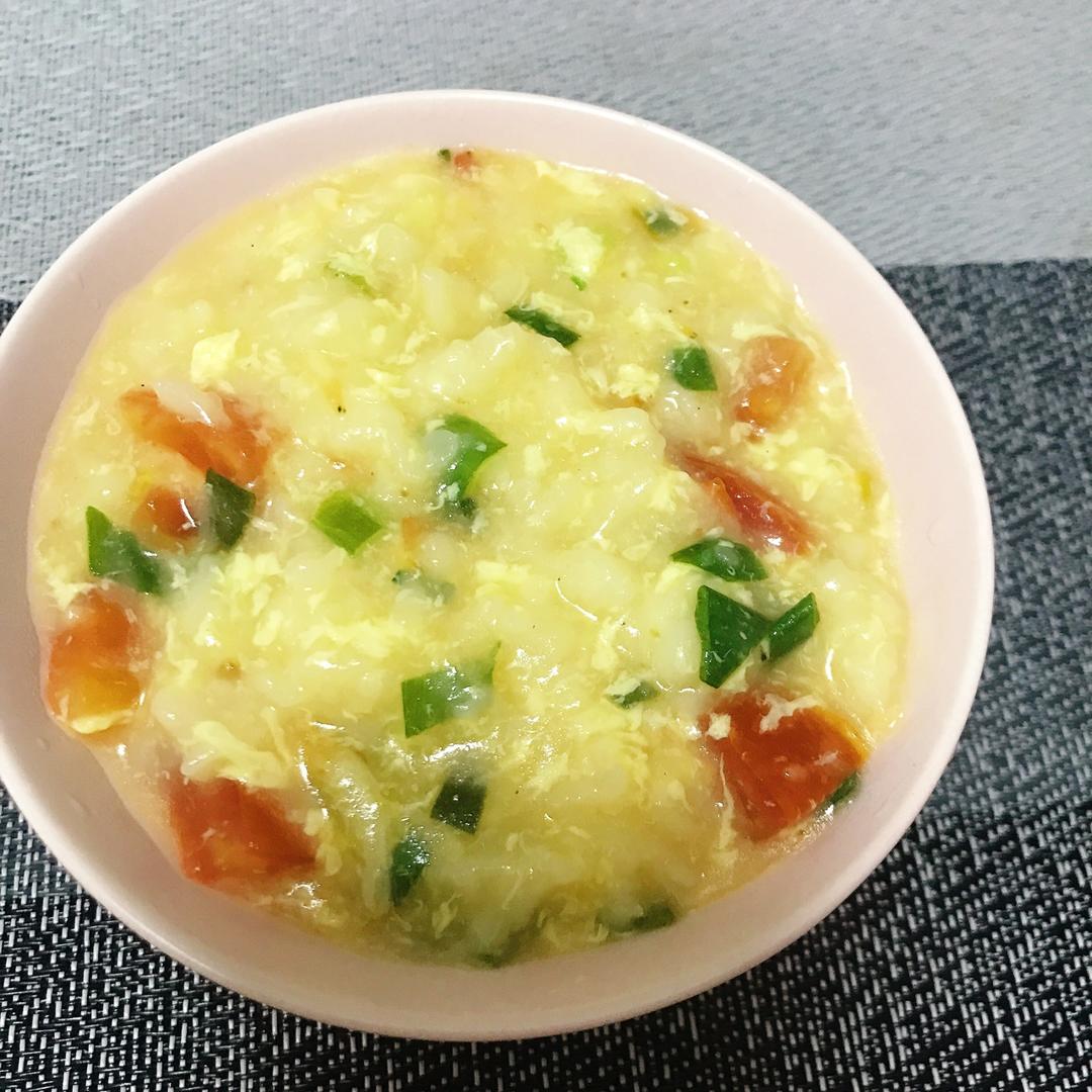 西红柿鸡蛋疙瘩汤