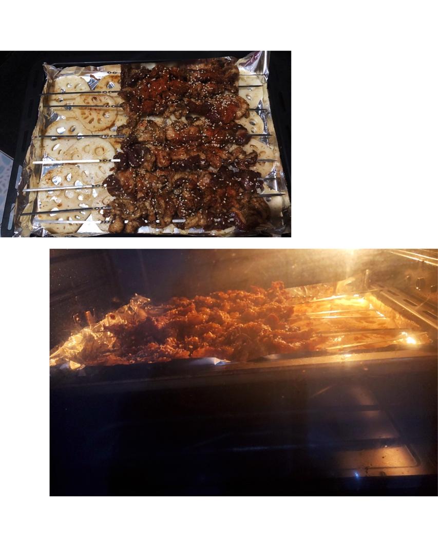 烤五花肉串