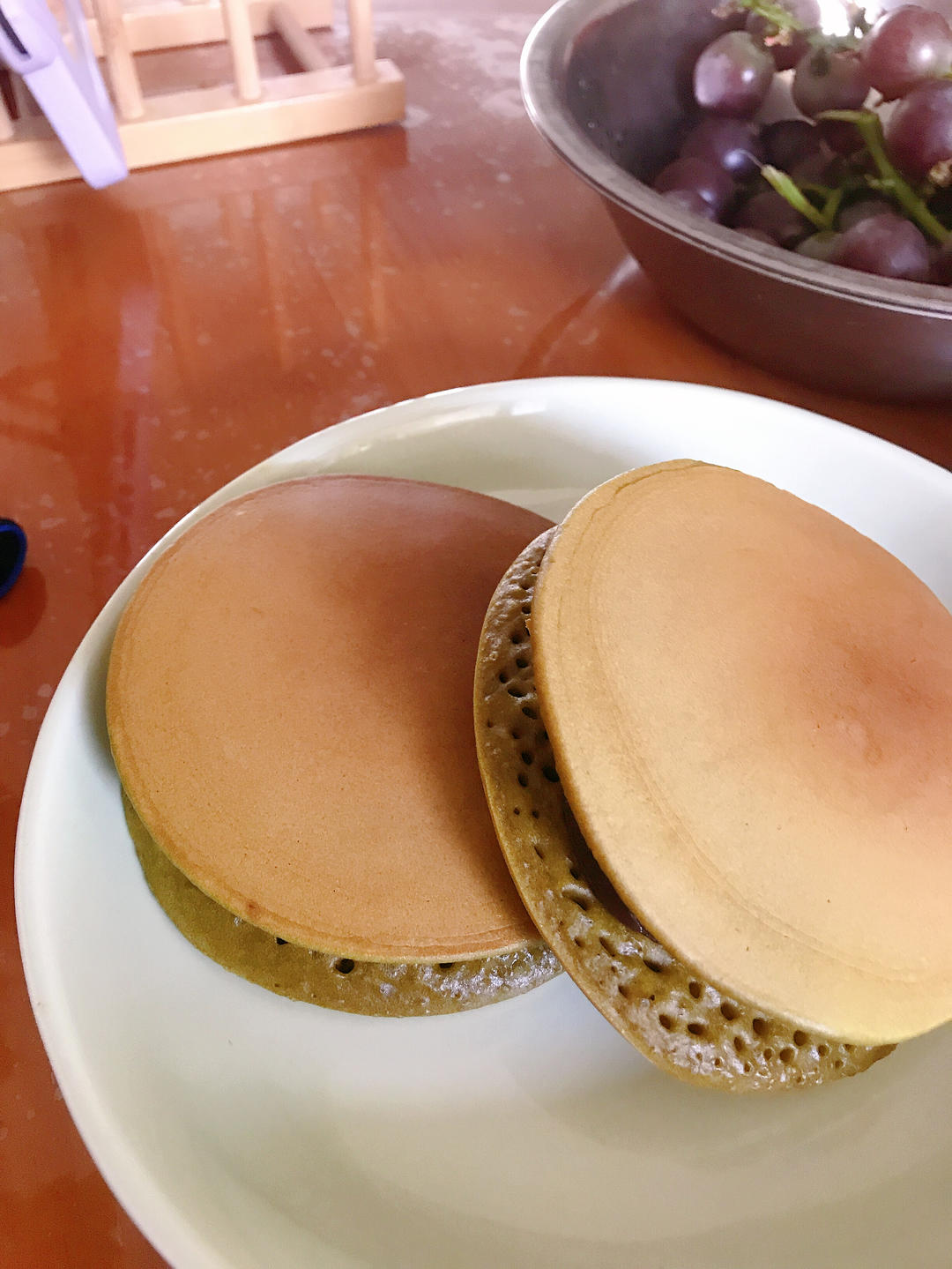 抹茶蜜豆铜锣烧