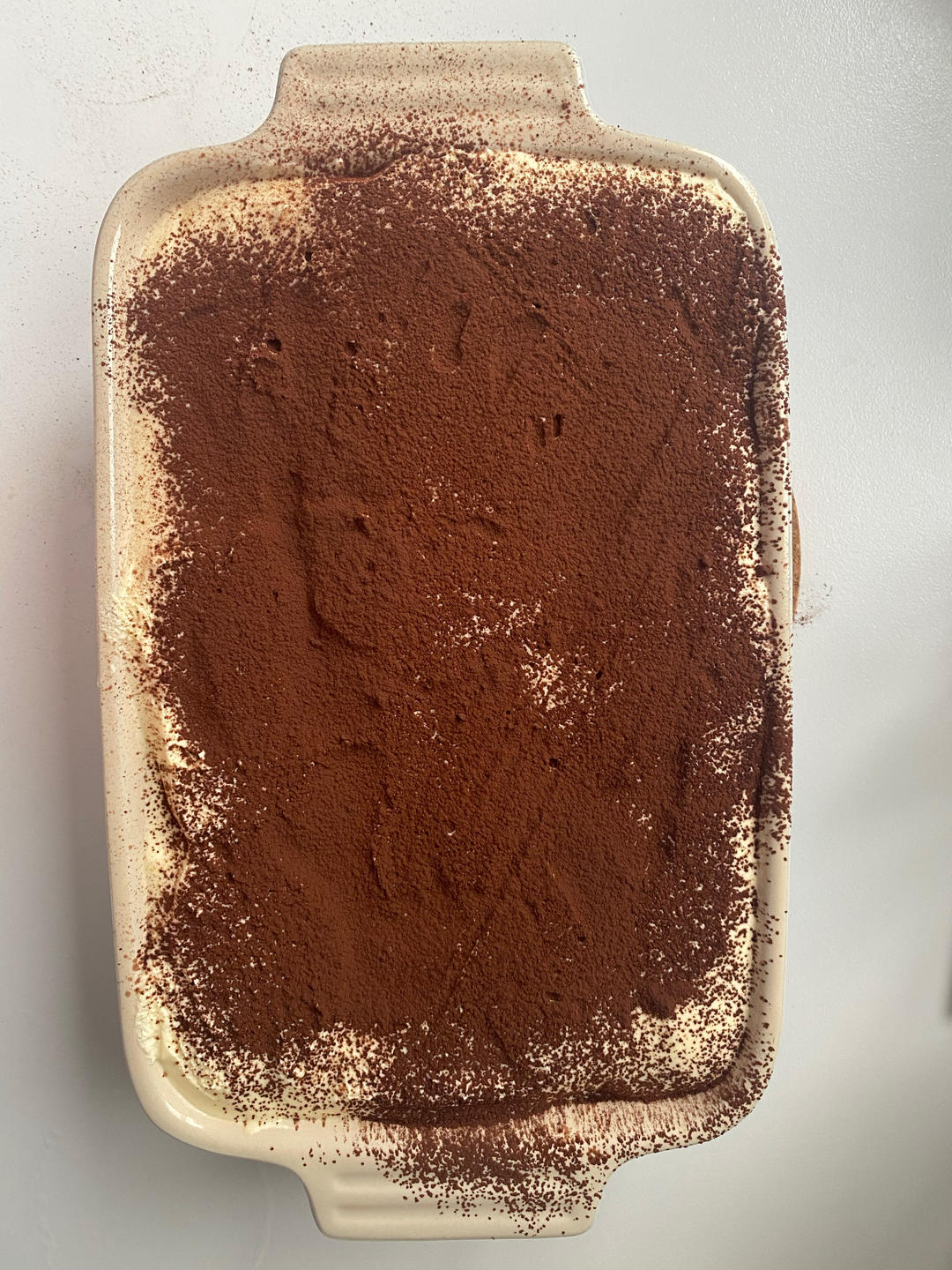 在欧洲学会的经典版提拉米苏