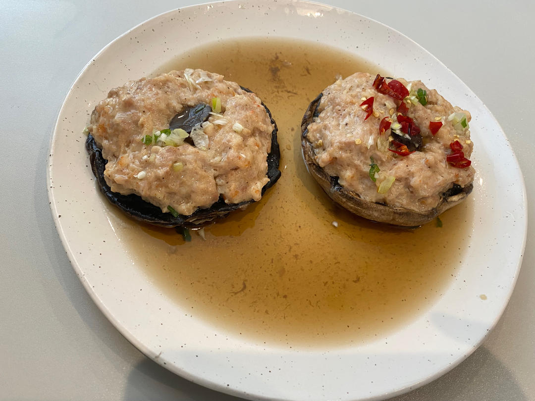虾仁香菇盅