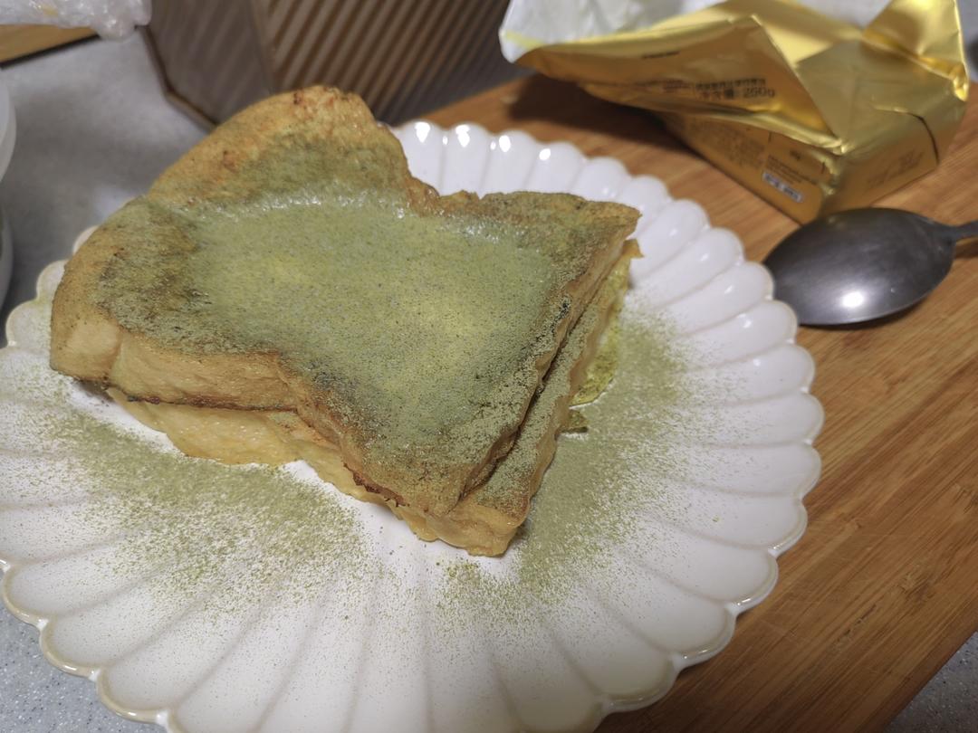 快手港式小甜品｜一秒流心的阿华田漏奶华西多士