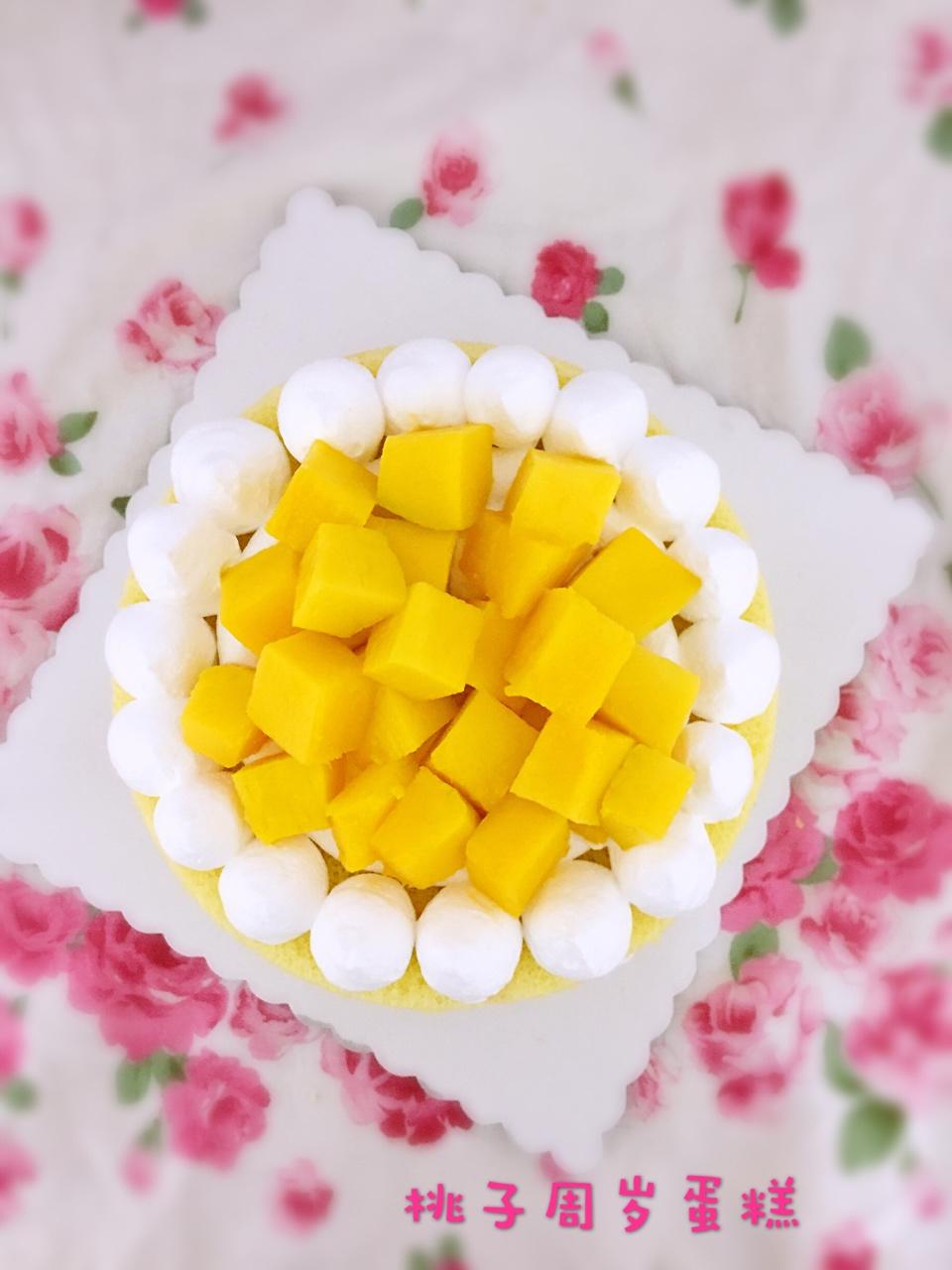 【零失败】不会裱花没关系的水果裸蛋糕 芒果裸蛋糕 完美戚风胚