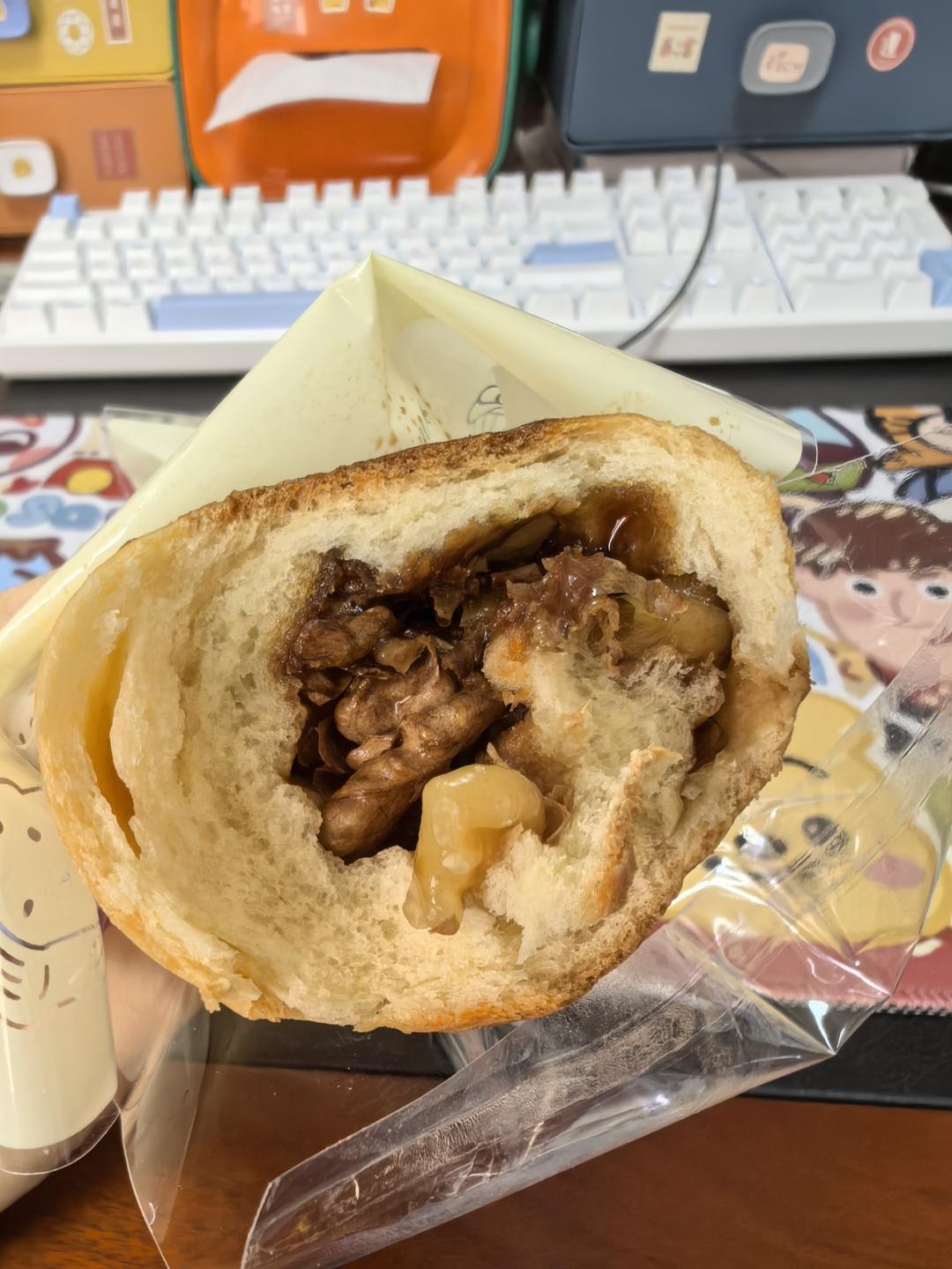红糖核桃软欧--好吃得嗷嗷叫