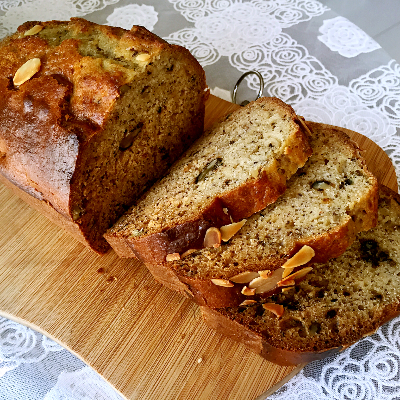 星巴克香蕉核桃蛋糕（Banana loaf）