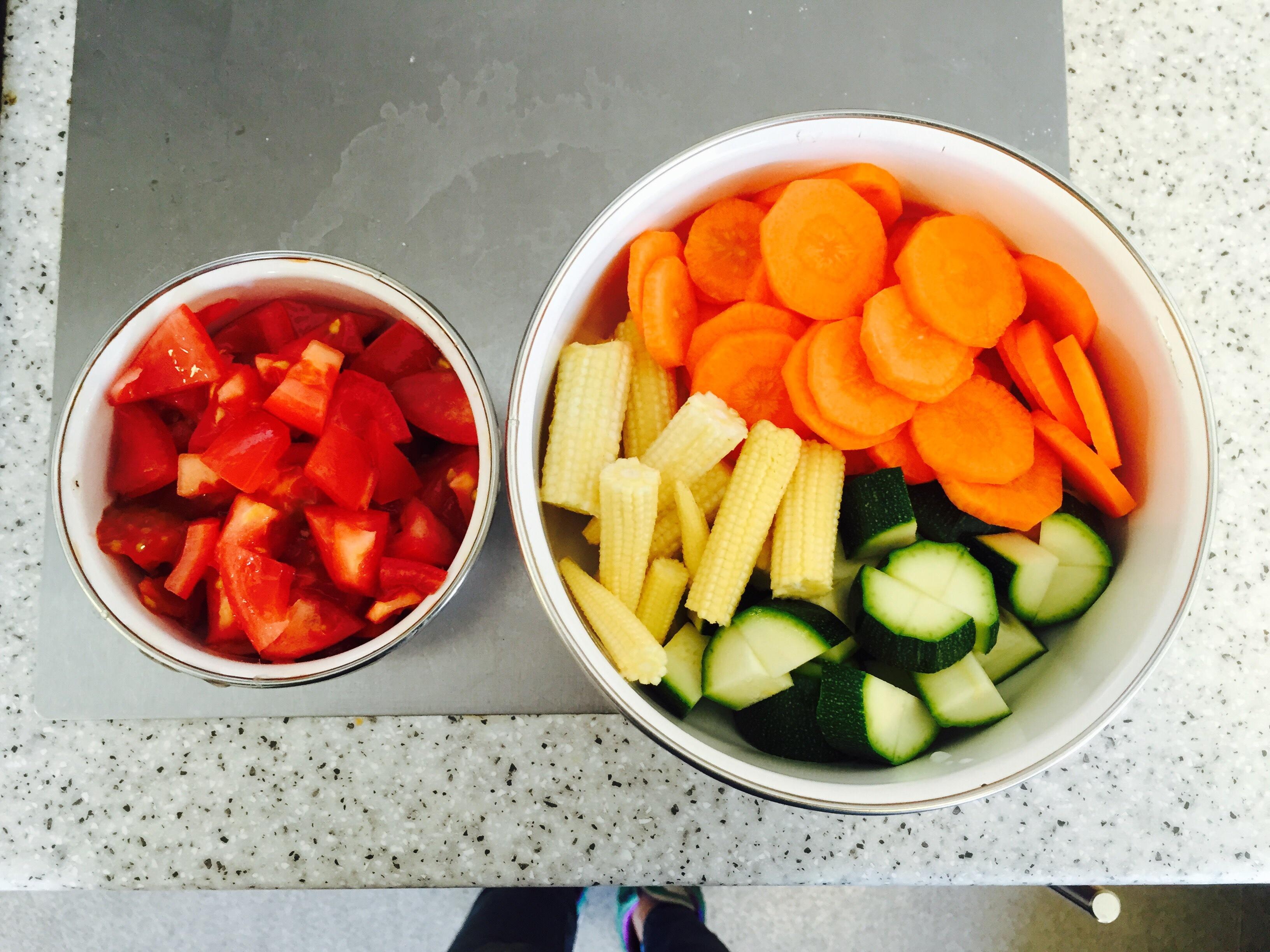 超级低卡蔬菜汤的做法 步骤1