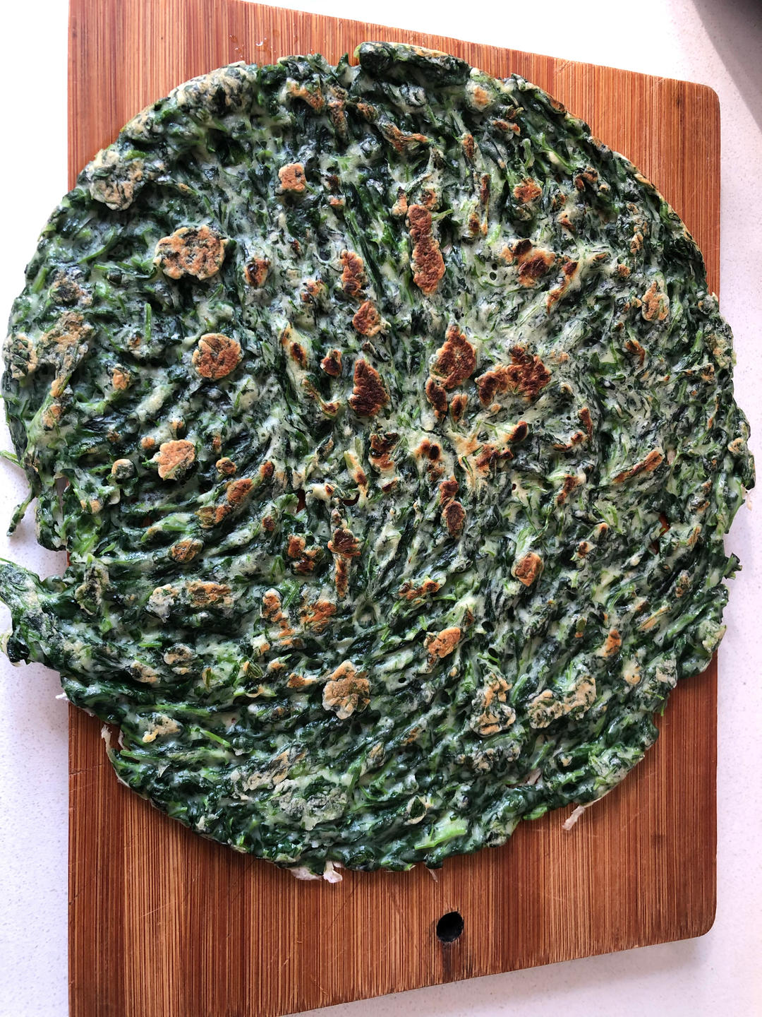 香喷喷的草头饼