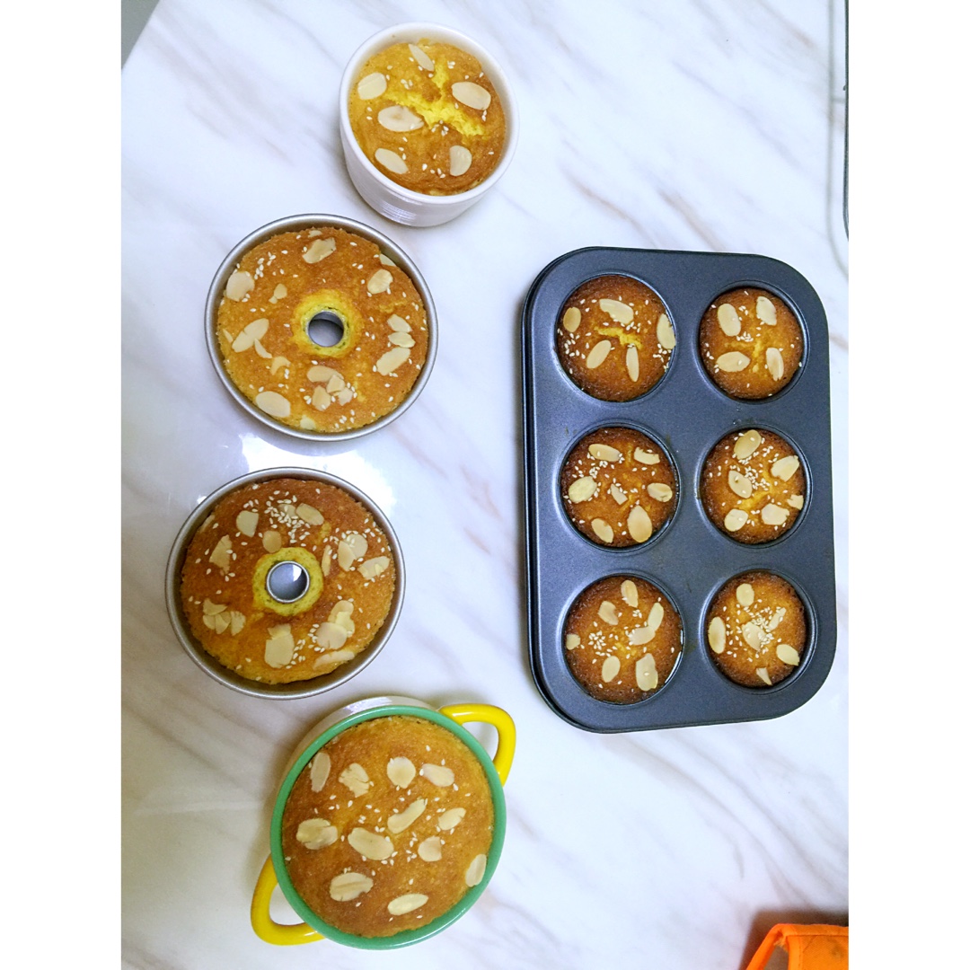 无油无水脆皮小蛋糕