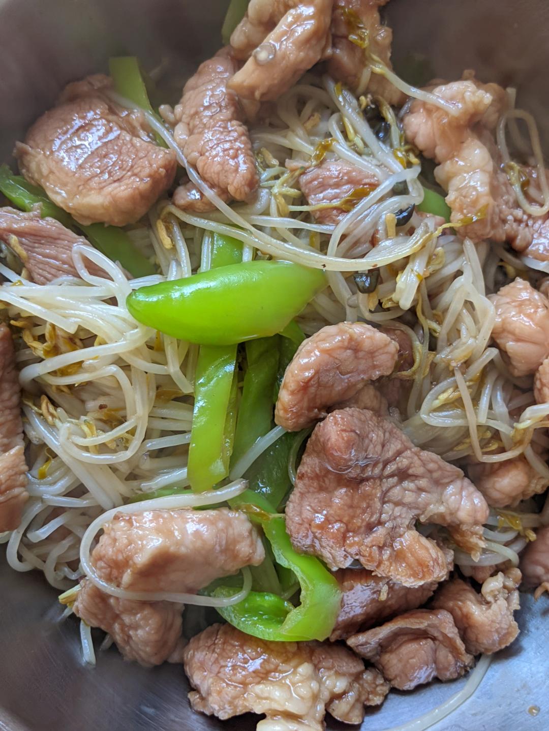 爆炒绿豆芽