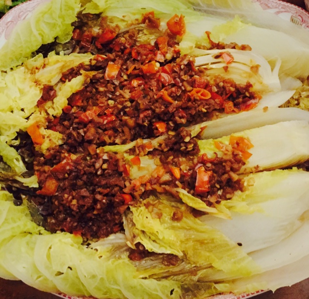 蒜蓉粉丝娃娃菜