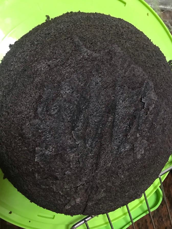 黑米蒸糕
