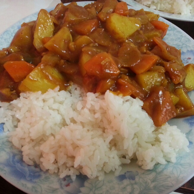 咖喱鸡肉饭