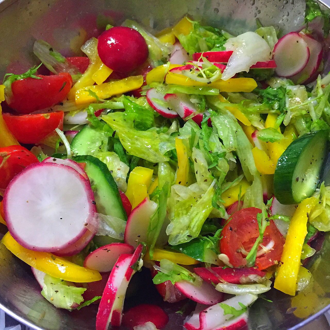 油醋蔬菜沙拉 Salad 'Basic'