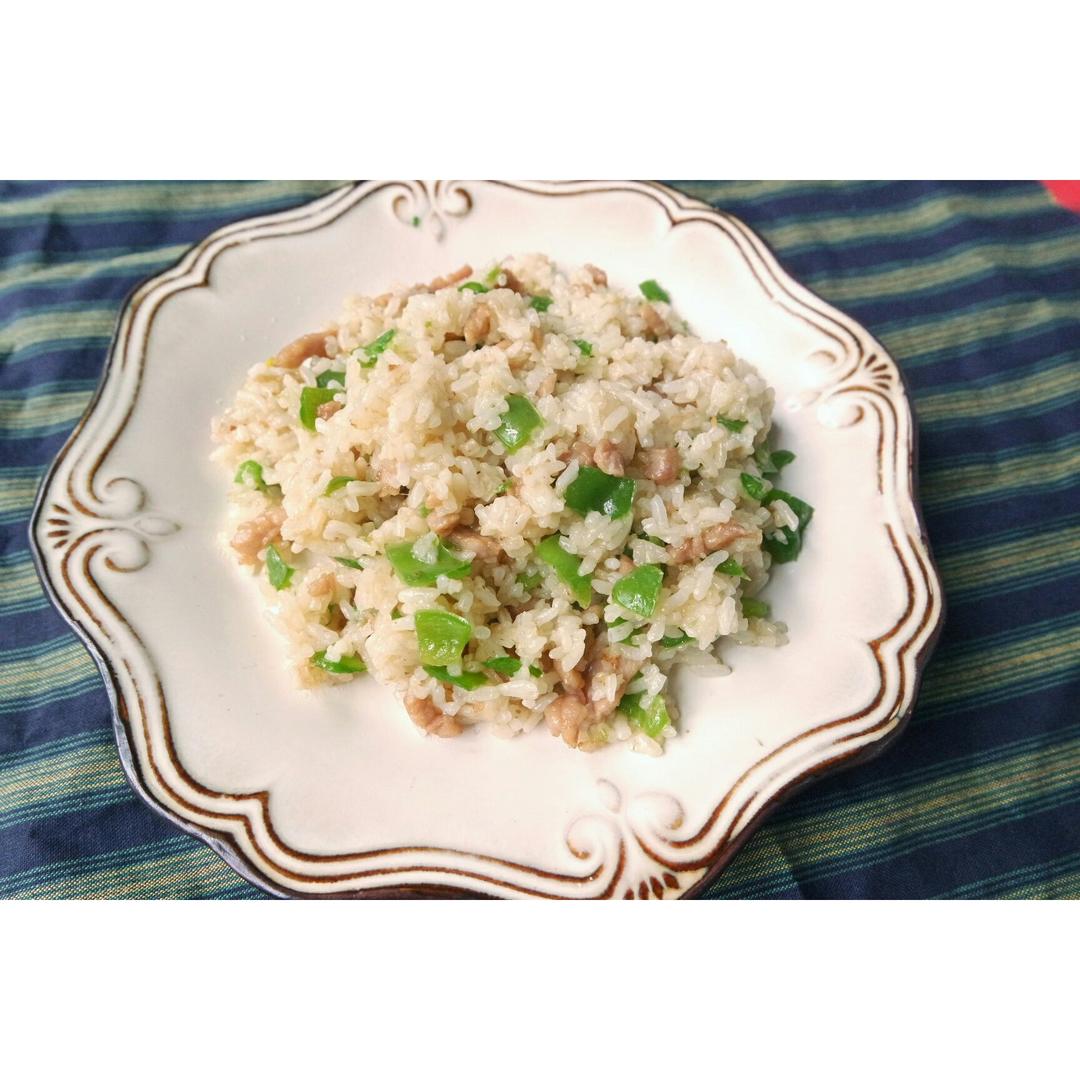 蒜香牛肉炒饭