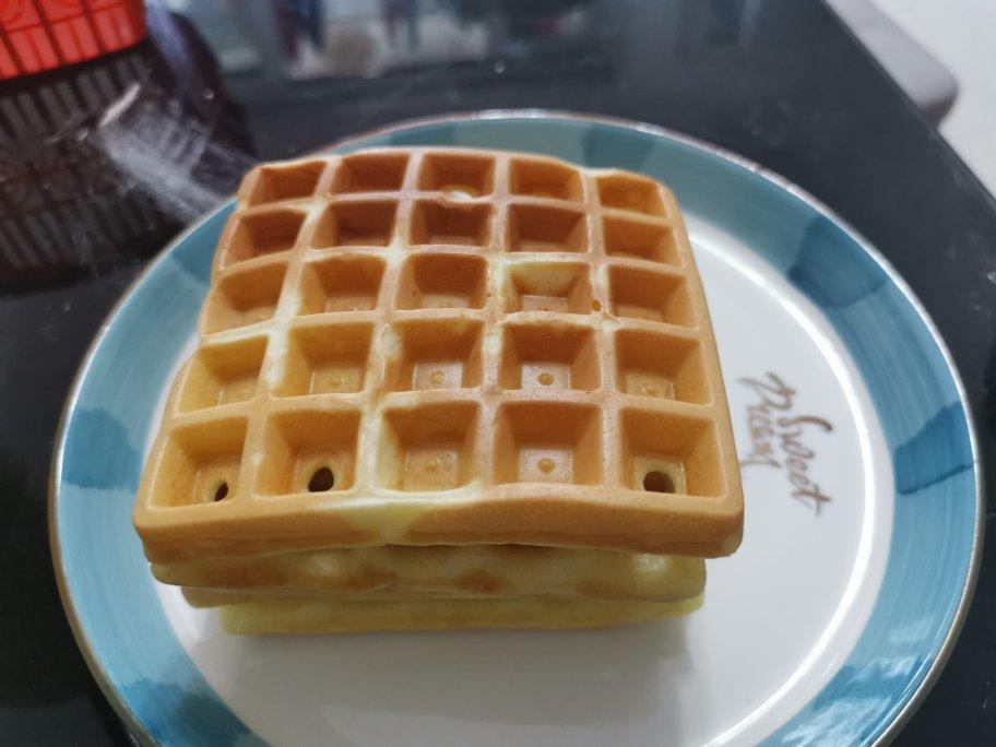 拒绝泡打粉的华夫饼方子