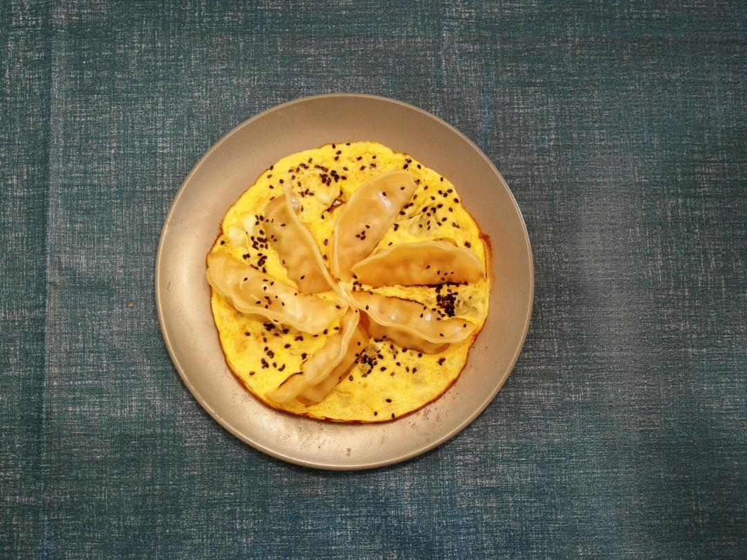 懒人快手抱蛋煎饺