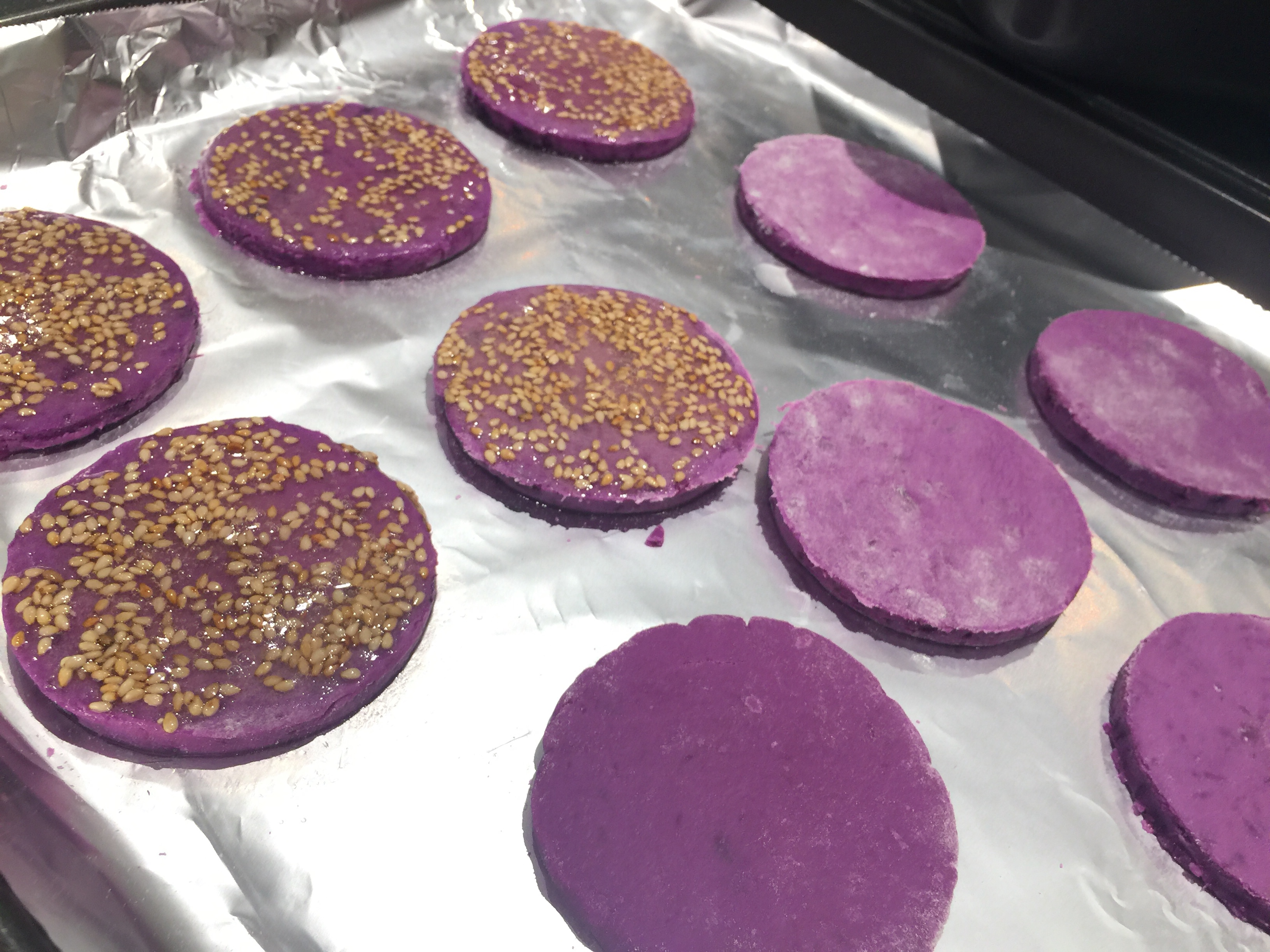 紫薯糯米饼（烤箱版）的做法 步骤11