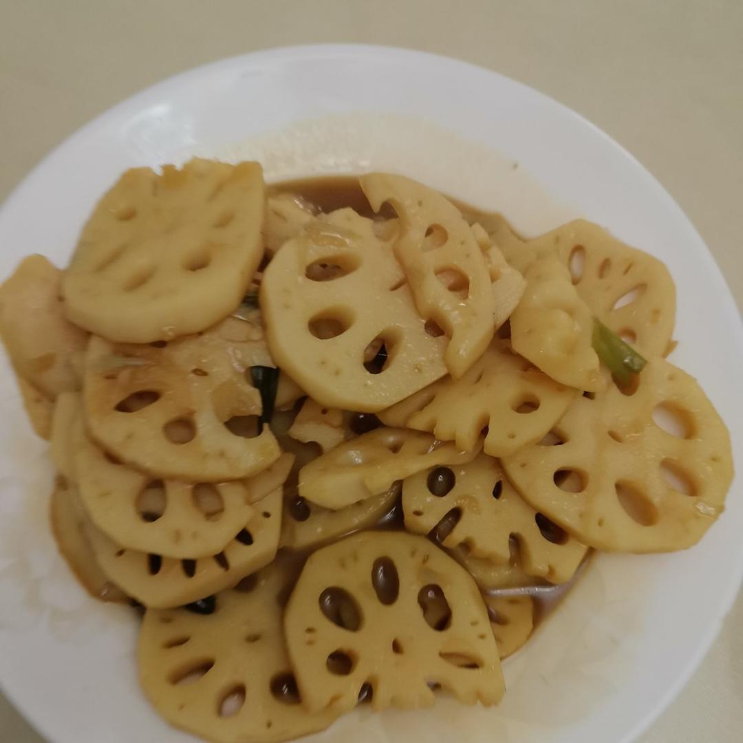 最简单味道惊艳的糖醋藕片