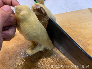 【0463】葱油鸡（含切鸡的方法）  <302小厨房>的做法 步骤30