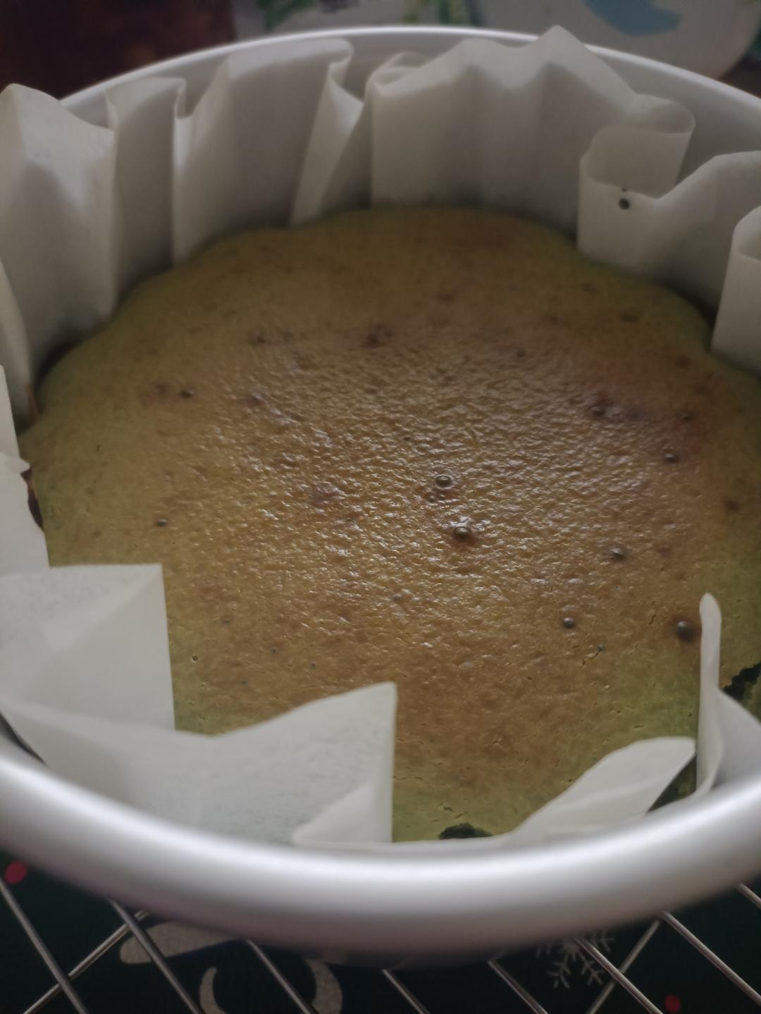开心果巴斯克芝士蛋糕